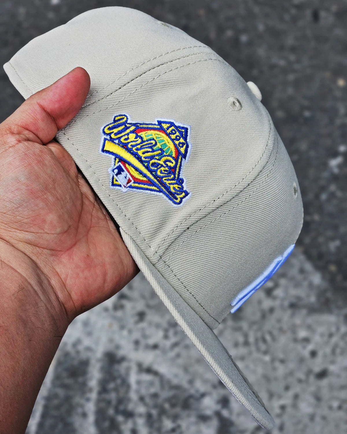 NEW YORK YANKEES BEIGE WORLD SERIES 1996