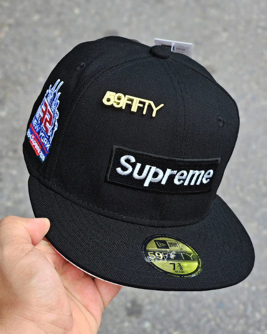 SUPREME EXCLUSIVE NEGRO SHOP BOX LOGO NEW YORK