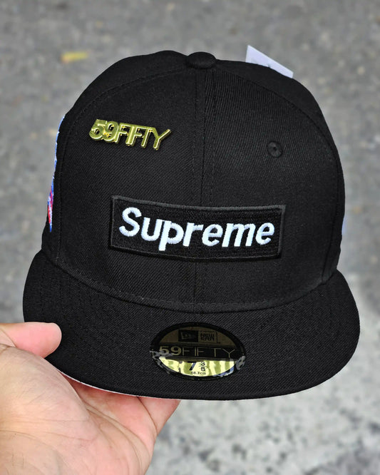 SUPREME EXCLUSIVE NEGRO SHOP BOX LOGO NEW YORK