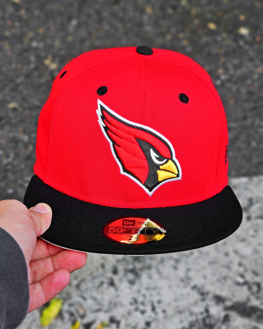 ARIZONA CARDINALS ROJO VISOR NEGRO