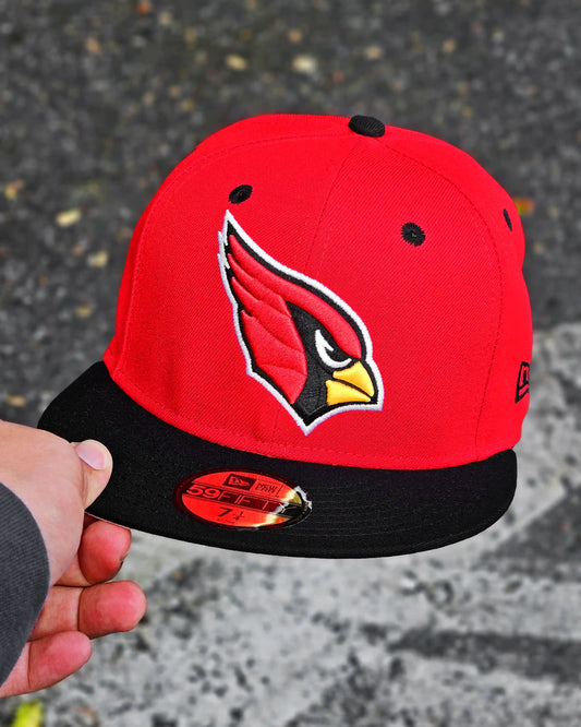 ARIZONA CARDINALS ROJO VISOR NEGRO