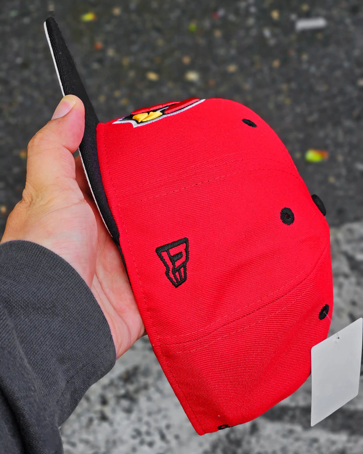 ARIZONA CARDINALS ROJO VISOR NEGRO