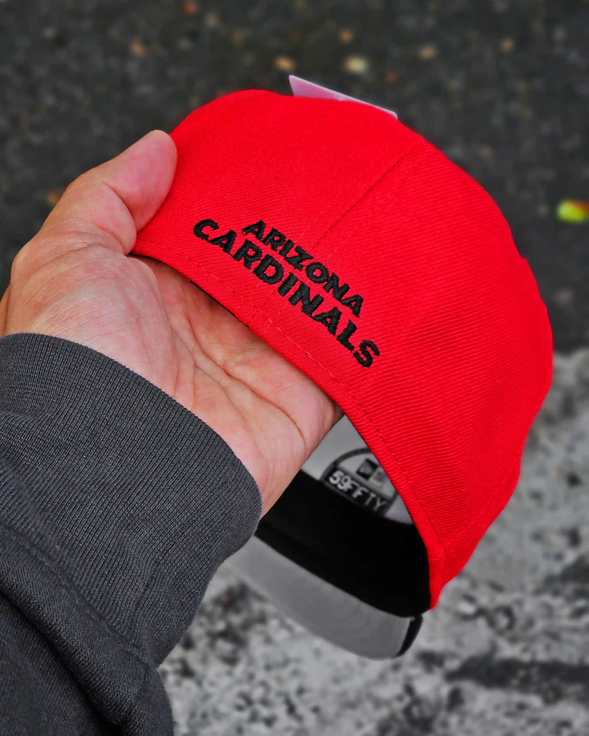 ARIZONA CARDINALS ROJO VISOR NEGRO