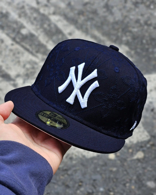 NEW YORK YANKEES NAVY OTC PATTERN BORDADO
