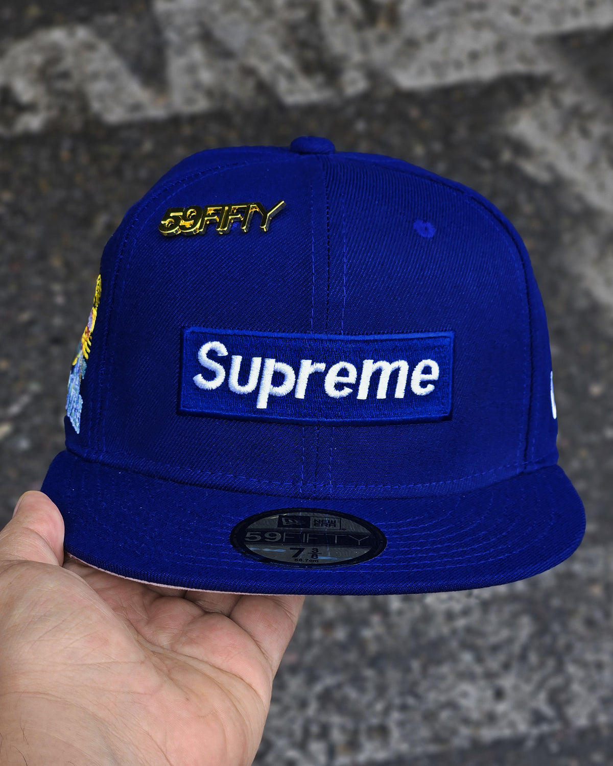 SUPREME EXCLUSIVE AZUL SHOP BOX LOGO LOS ANGELES