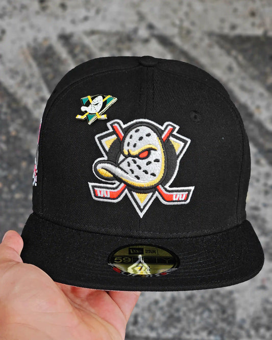 ANAHEIM DUCKS NEGRO 30TH EST 1999