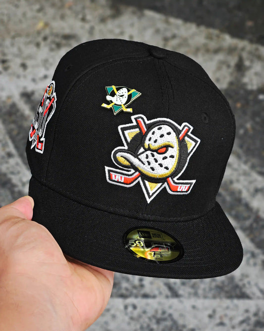 ANAHEIM DUCKS NEGRO 30TH EST 1999