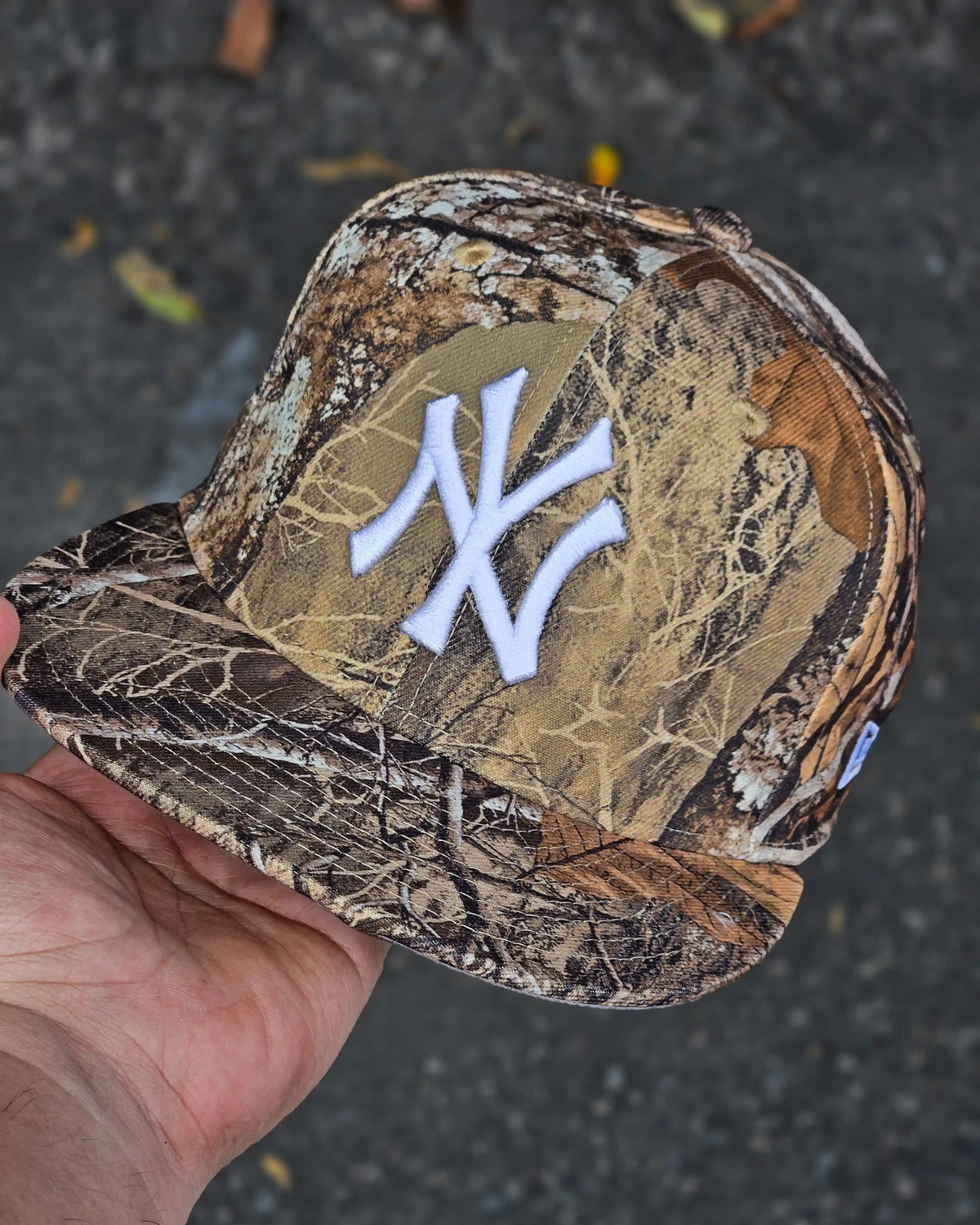 NEW YORK YANKEES CAMO REAL TREE