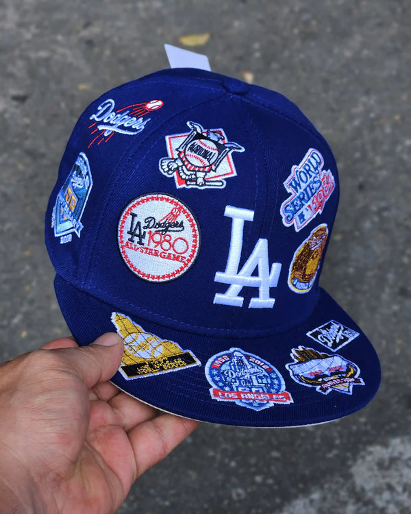 LOS ANGELES DODGERS AZUL ALL OVER LOGO - vista alternativa