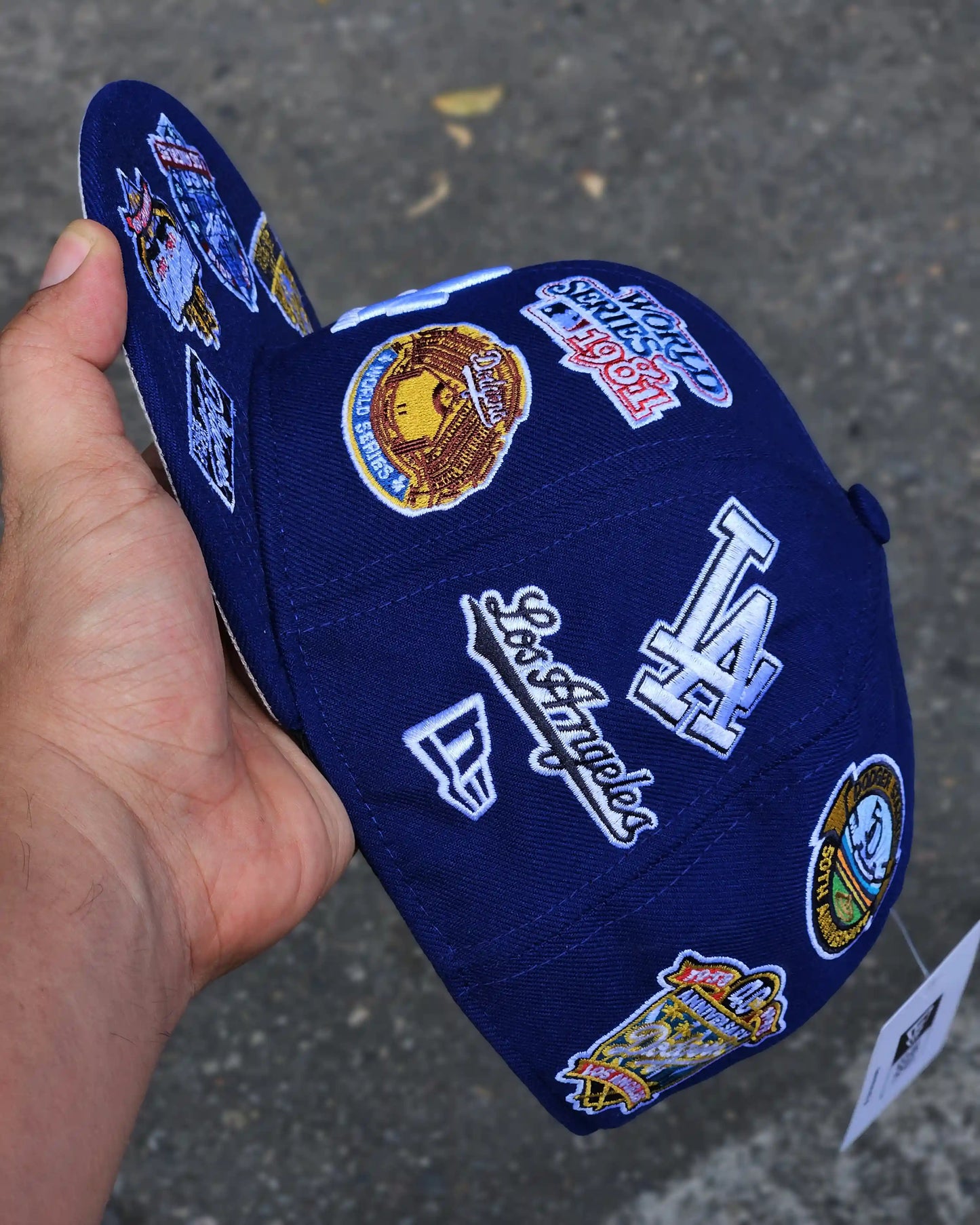 LOS ANGELES DODGERS AZUL ALL OVER LOGO