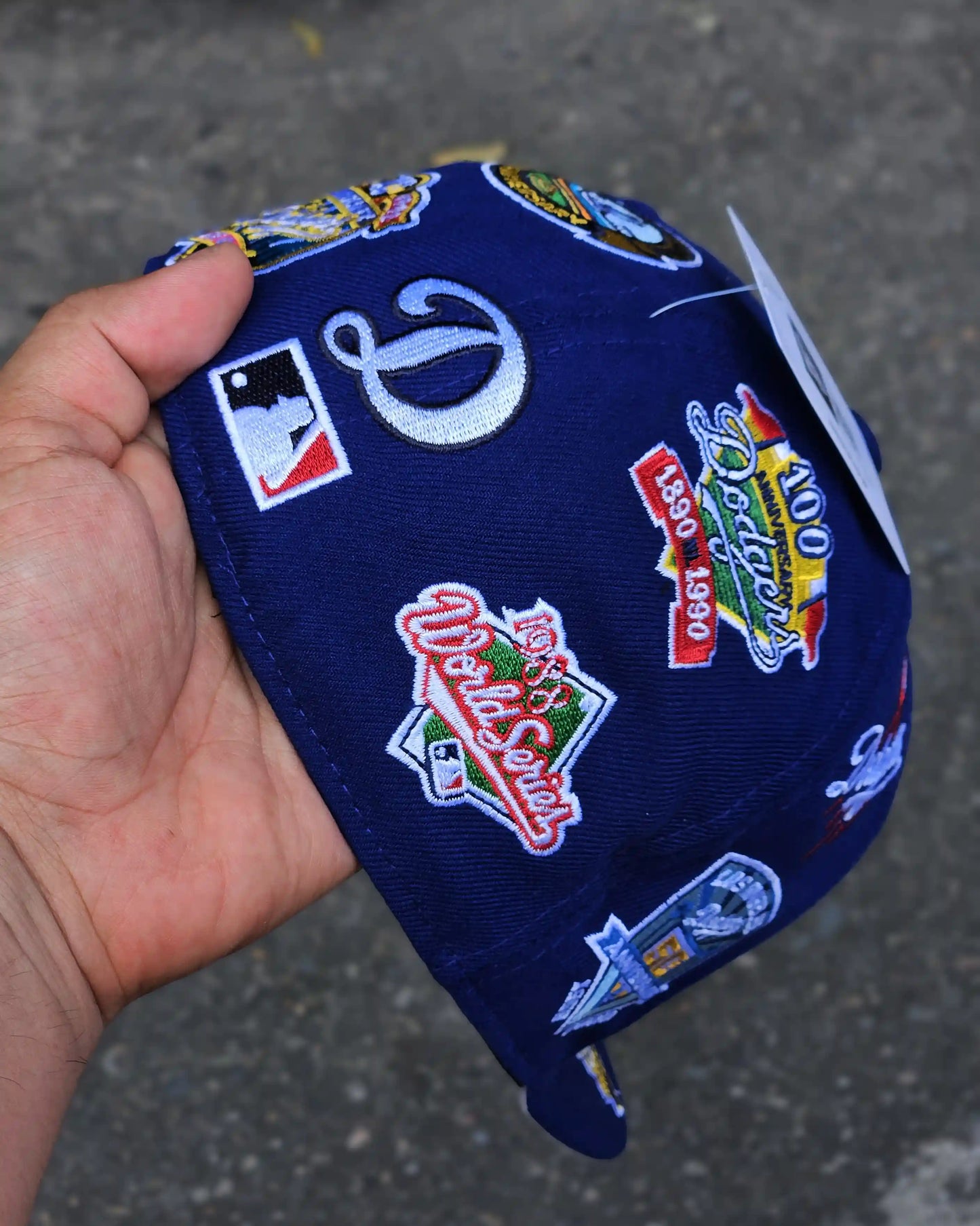 LOS ANGELES DODGERS AZUL ALL OVER LOGO