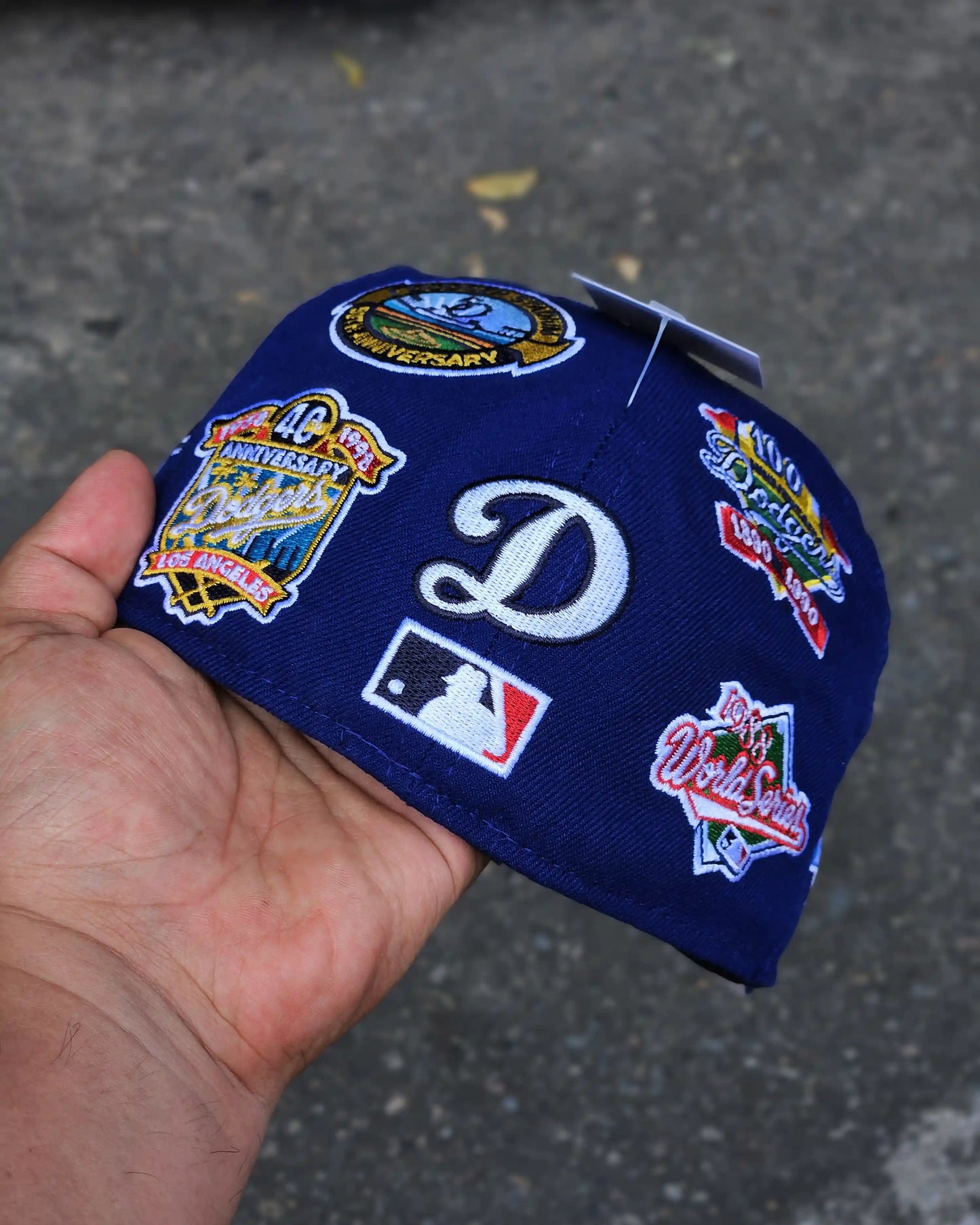 LOS ANGELES DODGERS AZUL ALL OVER LOGO