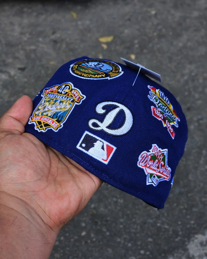 LOS ANGELES DODGERS AZUL ALL OVER LOGO