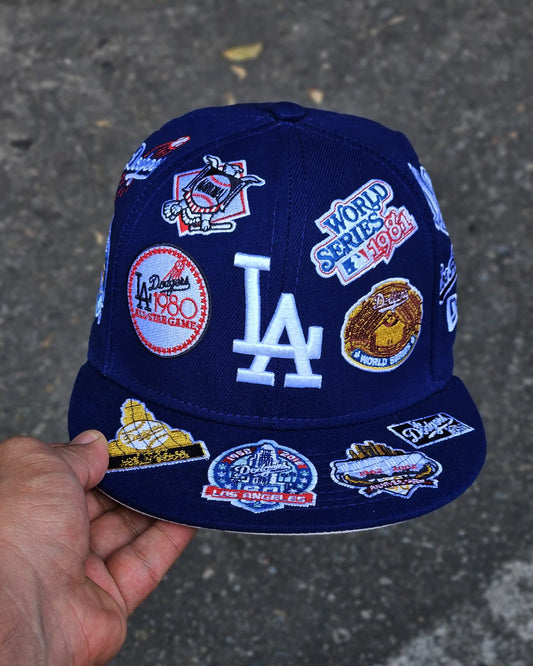 LOS ANGELES DODGERS AZUL ALL OVER LOGO