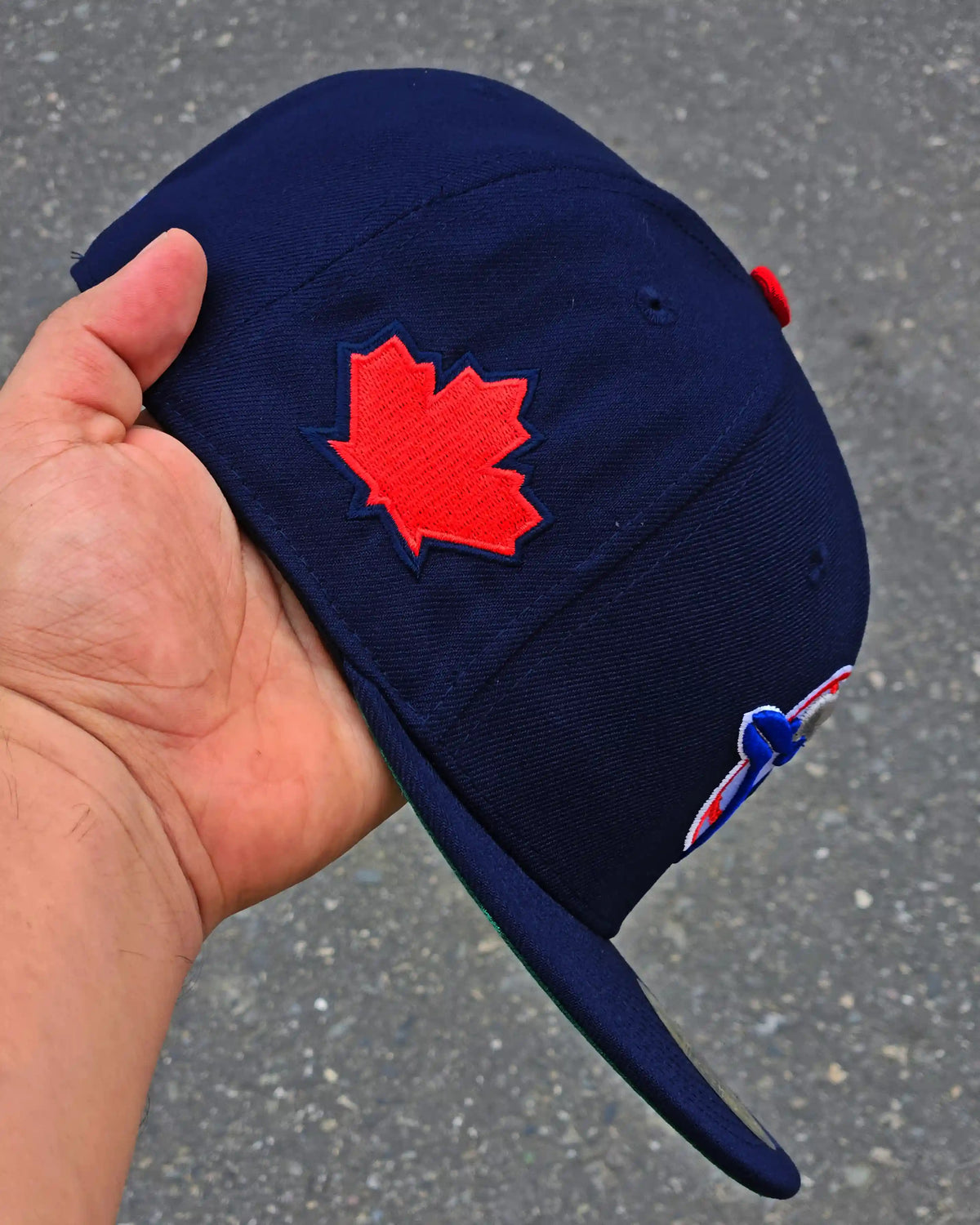 TORONTO BLUE JAYS NAVY LEAF SP UV VERDE