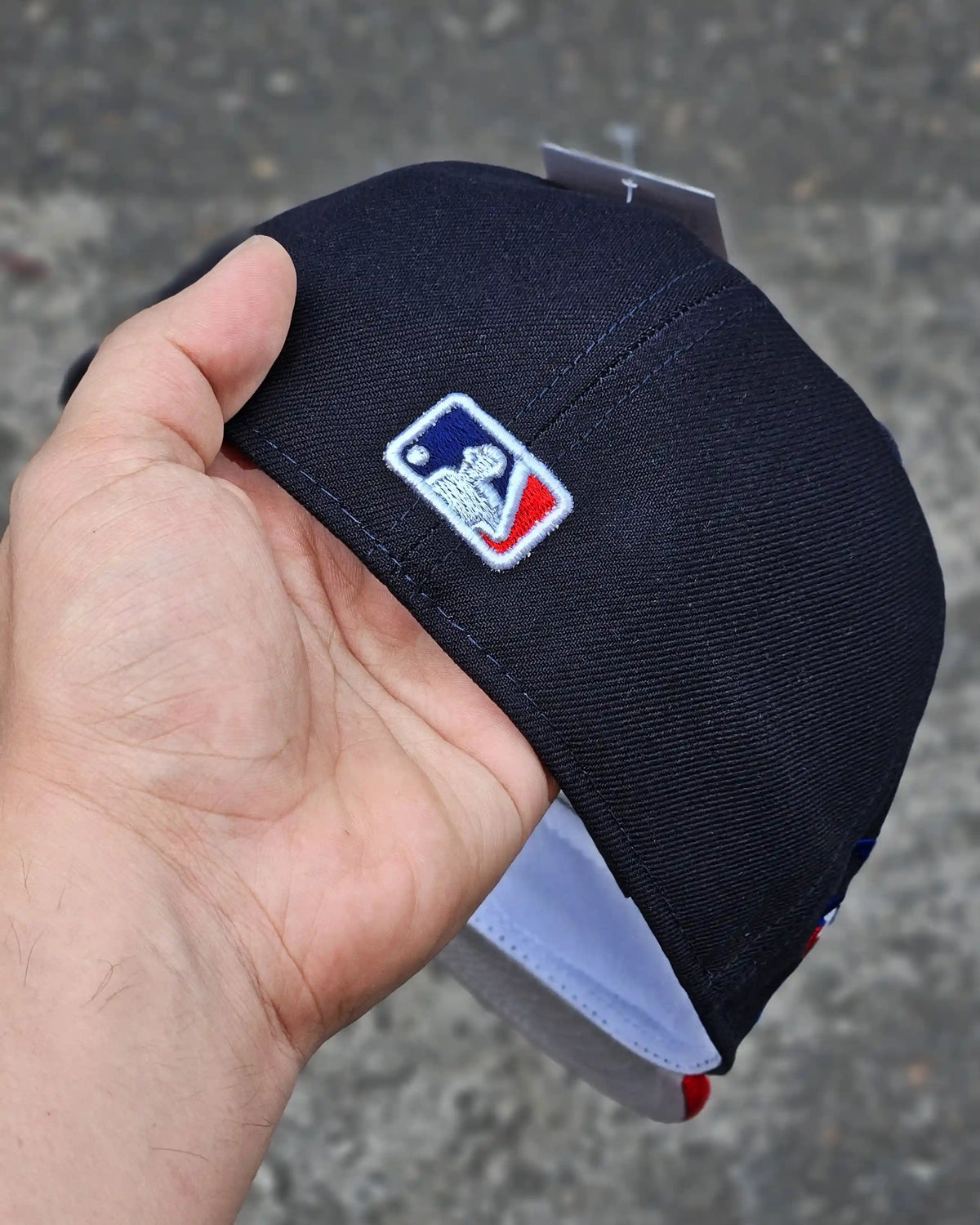 CLEVELAND INDIANS NEGRO VISOR ROJO ALL STAR GAME 1954