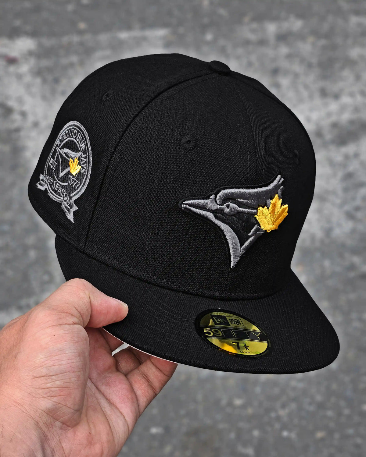 TORONTO BLUE JAYS NEGRO EST 1977 GRIS