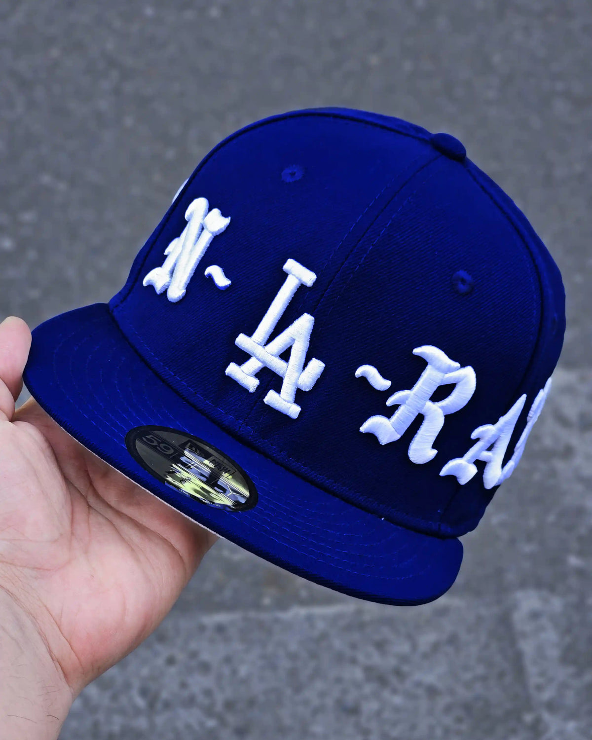 LOS ANGELES DODGERS AZUL BORN & RAISED ROYAL WRAP