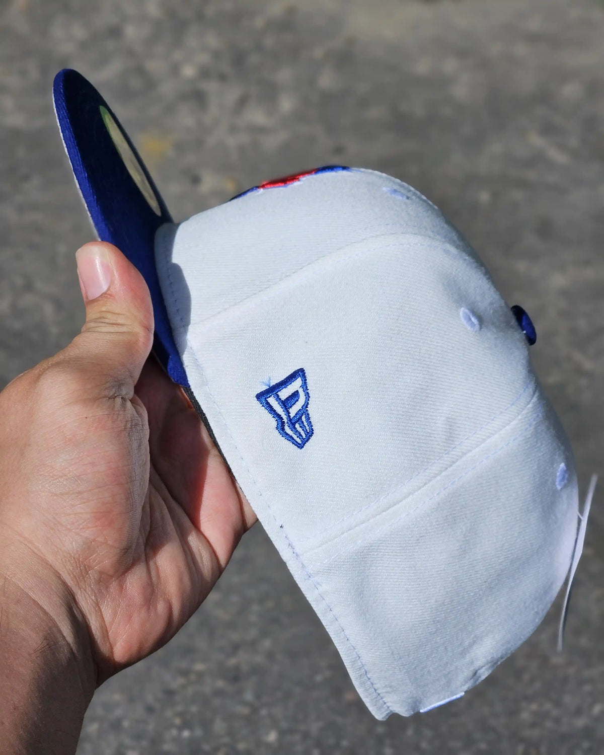 TORONTO BLUE JAYS BLANCO 20TH VISOR AZUL