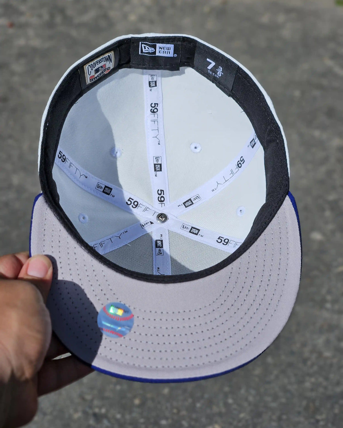 TORONTO BLUE JAYS BLANCO 20TH VISOR AZUL