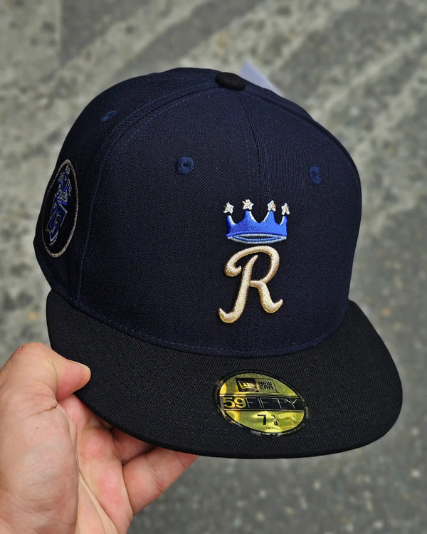 KANSAS CITY ROYALS NAVY 25TH ANNIVERSARY