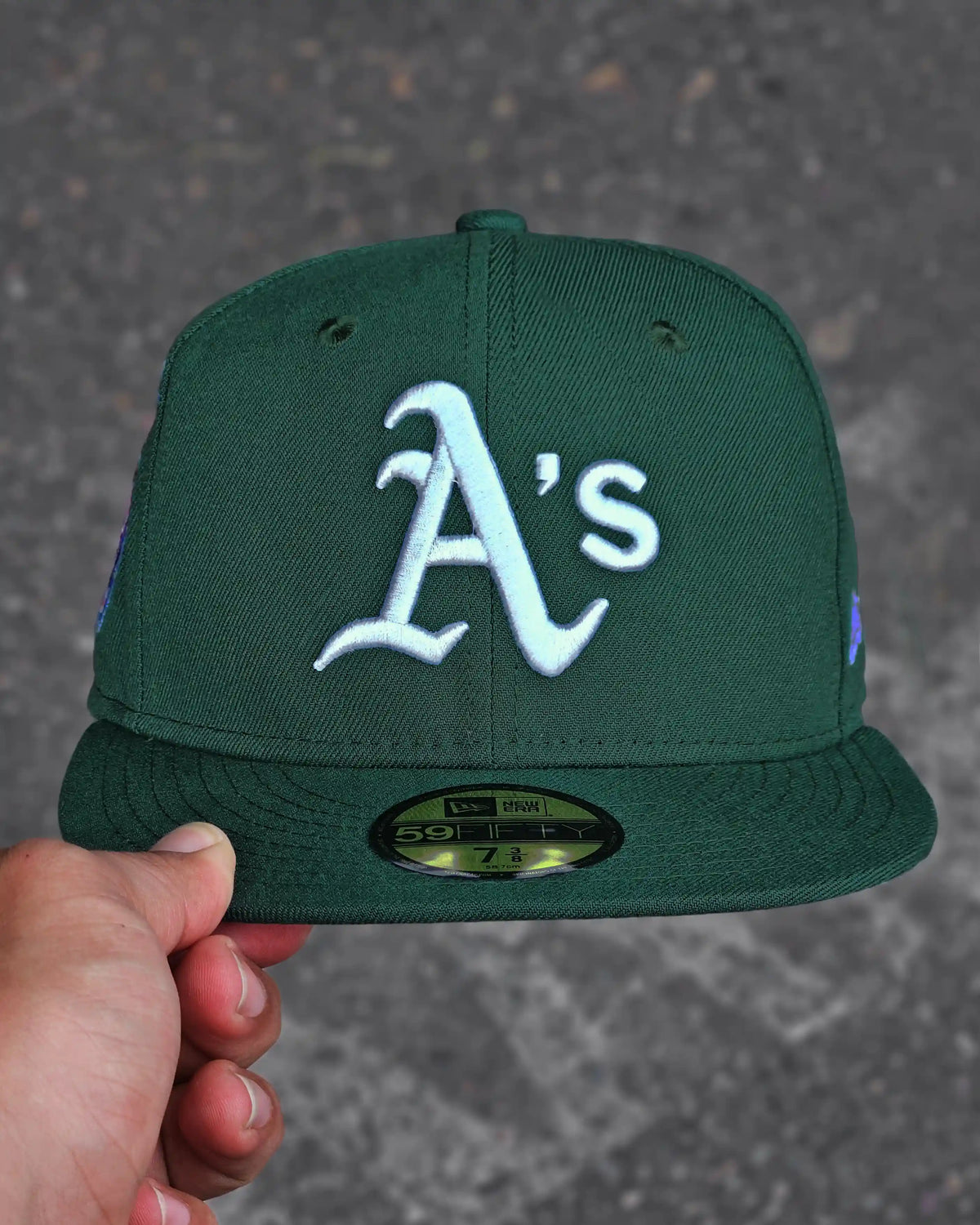 OAKLAND ATHLETICS VERDE WORLD SERIES 1989 BIG LOGO
