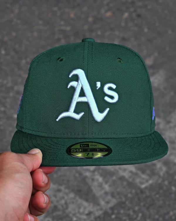 OAKLAND ATHLETICS VERDE WORLD SERIES 1989 BIG LOGO - vista alternativa