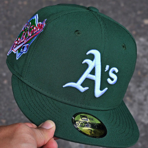 OAKLAND ATHLETICS VERDE WORLD SERIES 1989 BIG LOGO