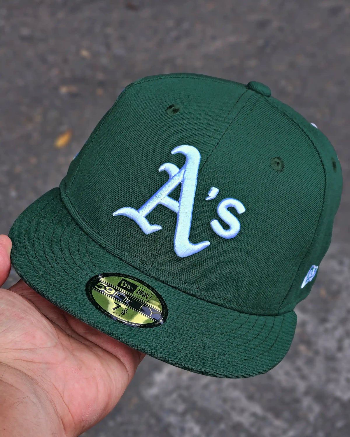 OAKLAND ATHLETICS VERDE WORLD SERIES 1989 BIG LOGO