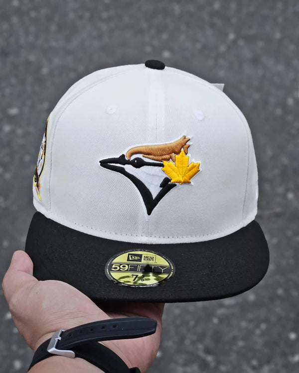 TORONTO BLUE JAYS BLANCO 40TH SEASON DORADO VISOR NEGRO - vista alternativa