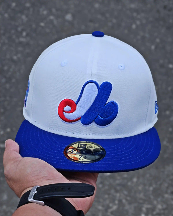 MONTEREAL EXPOS BLANCO OLYMPIC STADIUM VISOR AZUL - vista alternativa
