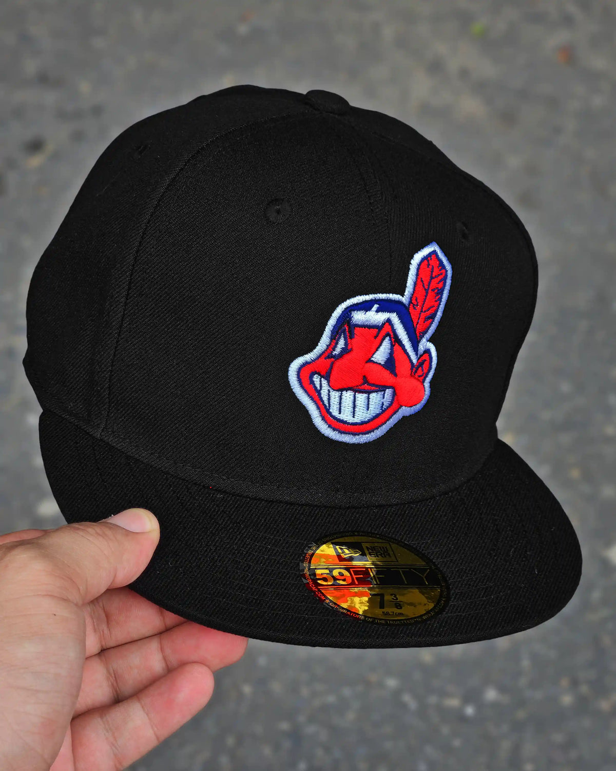 CLEVELAND INDIANS NEGRO UV ROJO