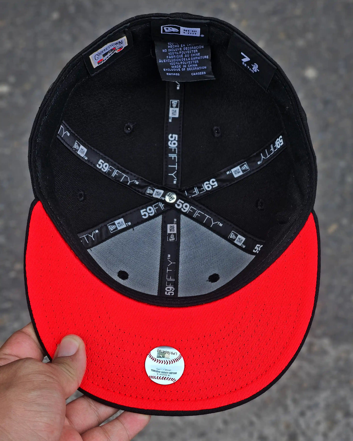 CLEVELAND INDIANS NEGRO UV ROJO