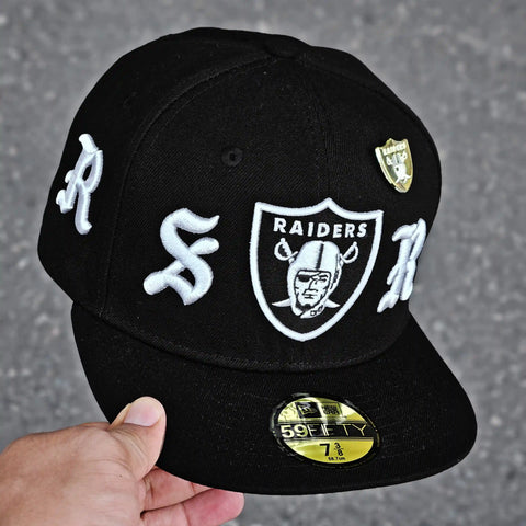LAS VEGAS RAIDERS NEGRO BORN & RAISED ROYAL WRAP