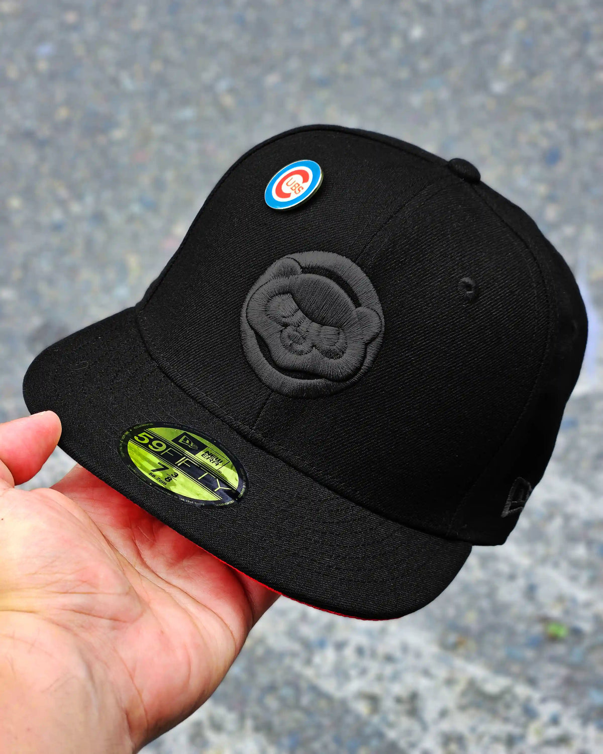 CHICAGO CUBS NEGRO BE ALERT FOR FOUL BALLS UV ROJO