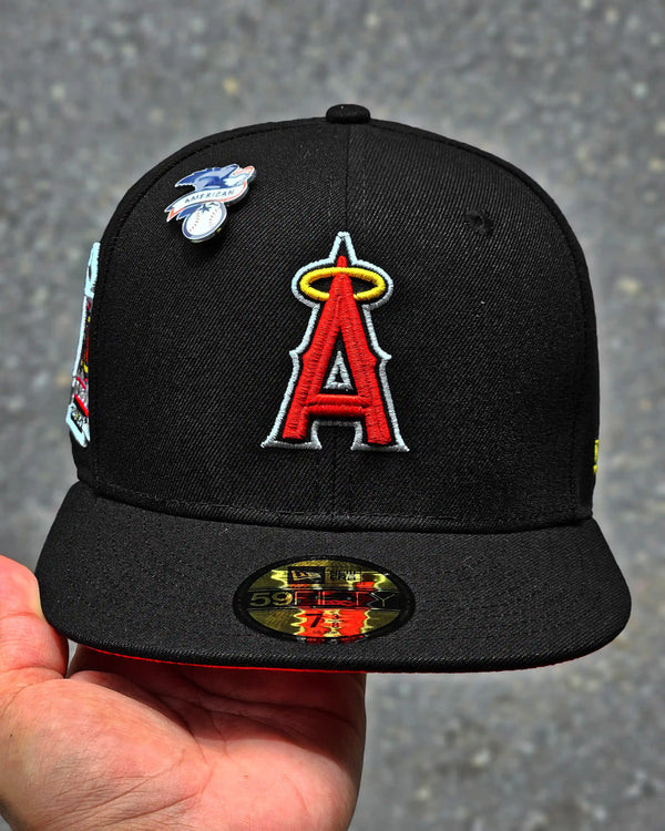 LOS ANGELES ANGELS NEGRO 50TH STADIUM 1966 UV ROJO - vista alternativa