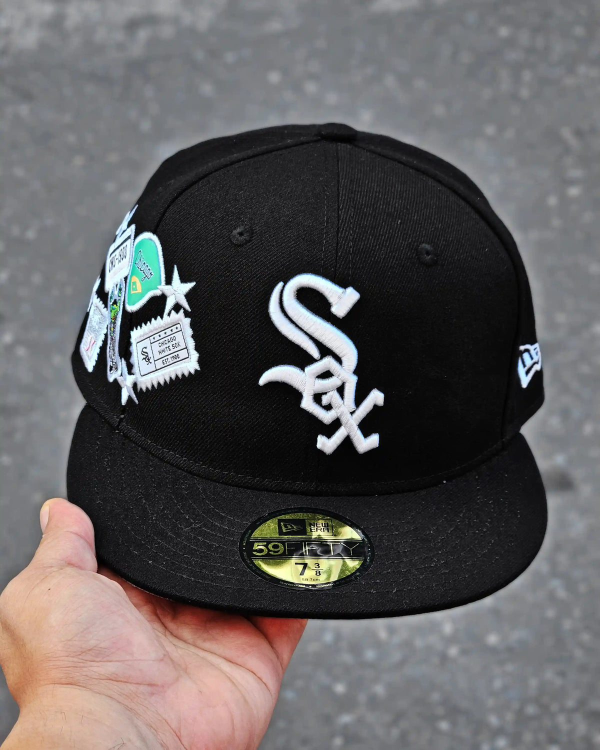 CHICAGO WHITE SOX NEGRO CITY PATCH