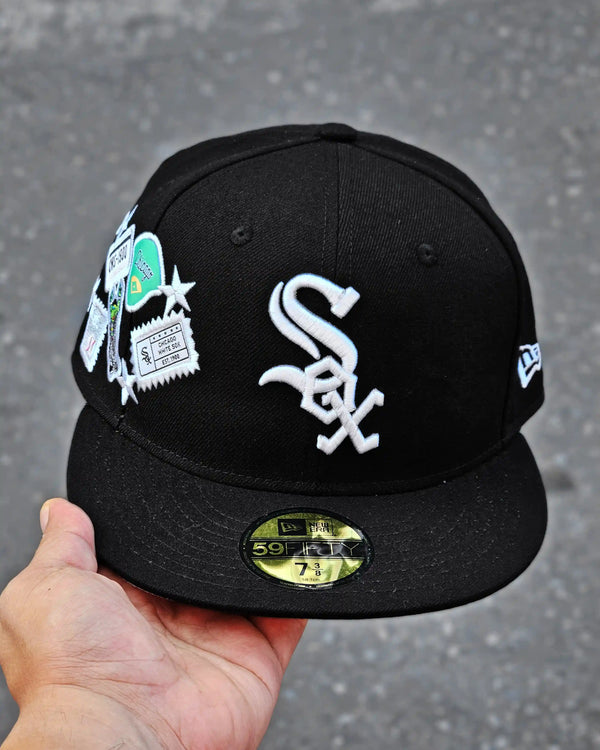 CHICAGO WHITE SOX NEGRO CITY PATCH - vista alternativa