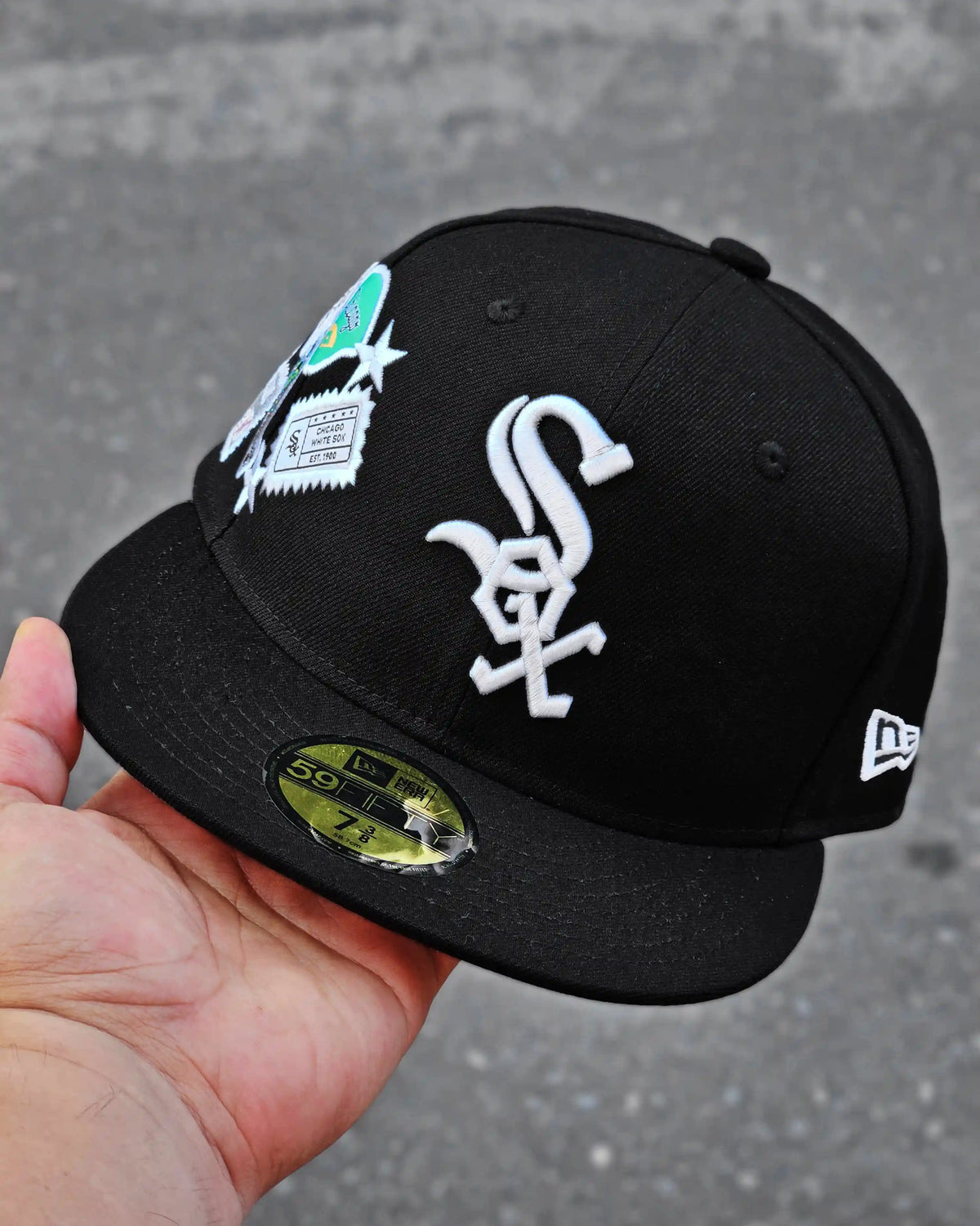 CHICAGO WHITE SOX NEGRO CITY PATCH