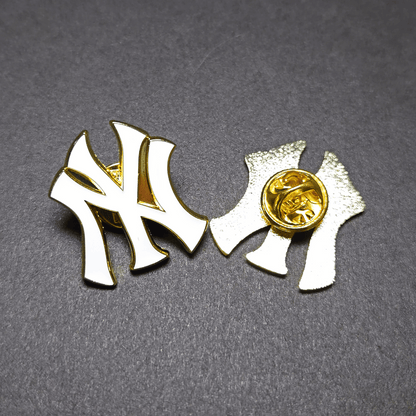 PIN NEW YORK YANKEES BLANCO LOGO