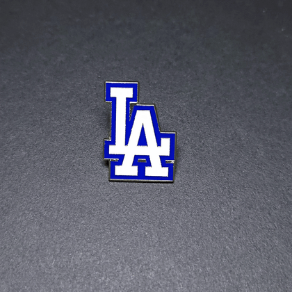 PIN LOS ANGELES DODGERS AZUL LOGO