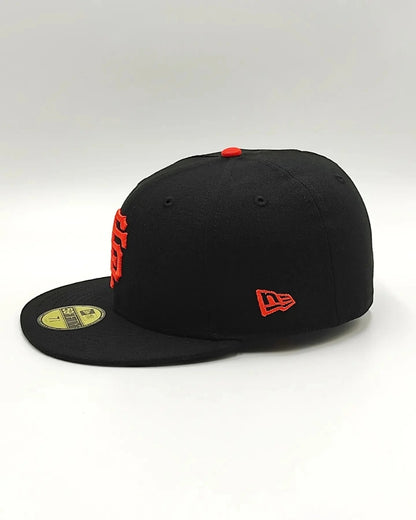SAN FRANCISCO GIANTS NEGRO CLASICA LOGO NARANJA