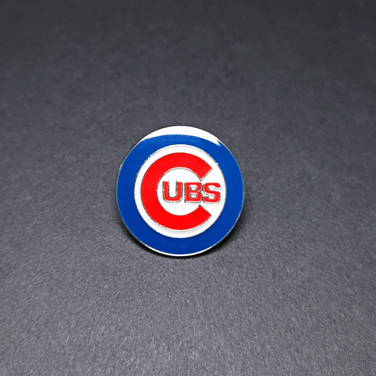 PIN CHICAGO CUBS AZUL LOGO