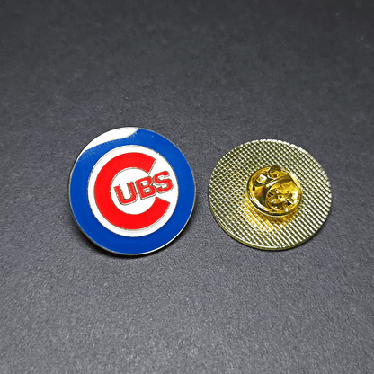 PIN CHICAGO CUBS AZUL LOGO