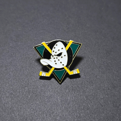 PIN ANAHEIM DUCKS VERDE LOGO