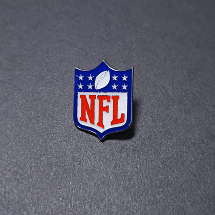 PIN NFL ESCUDO ROJO LOGO