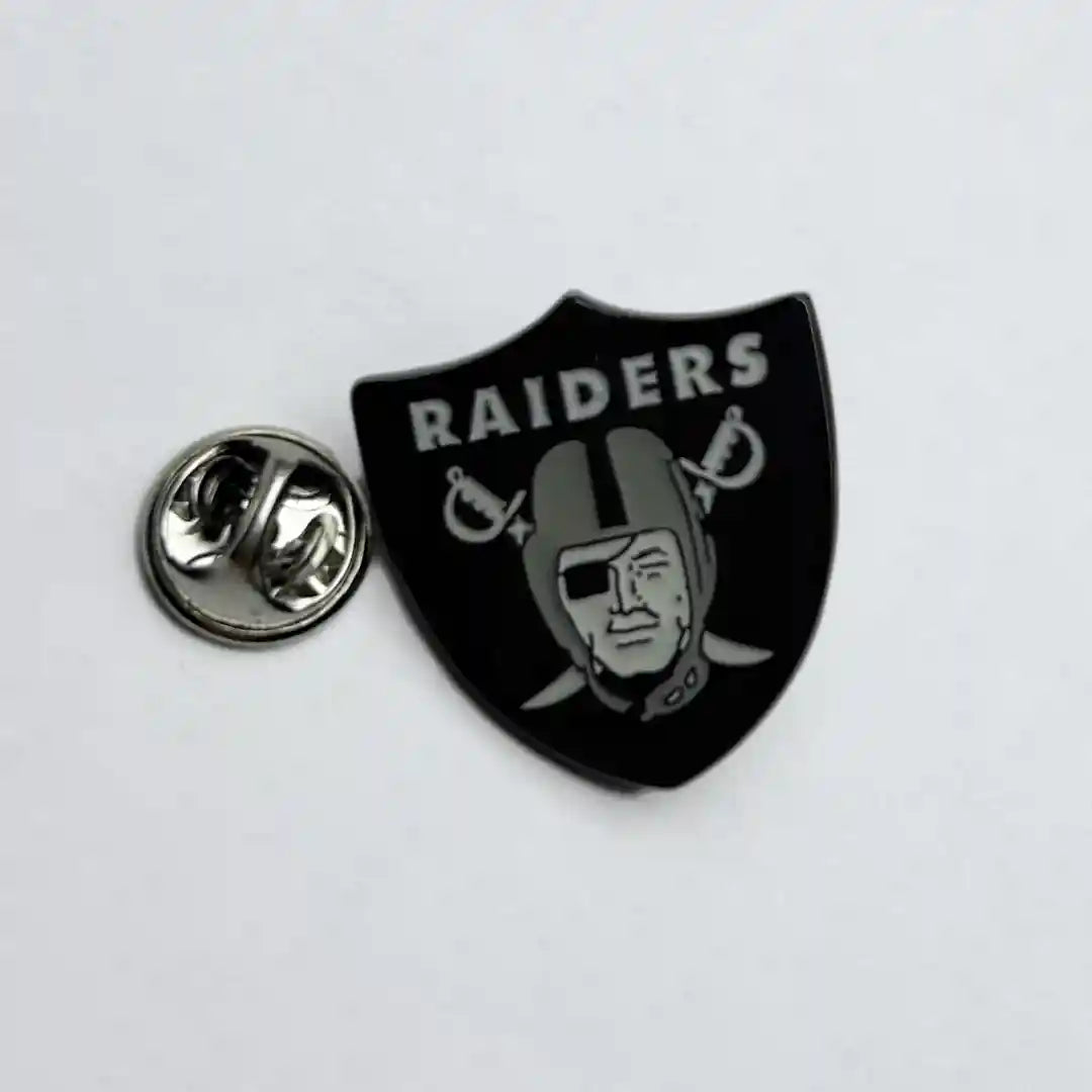 PIN LAS VEGAS RAIDERS NEGRO LOGO