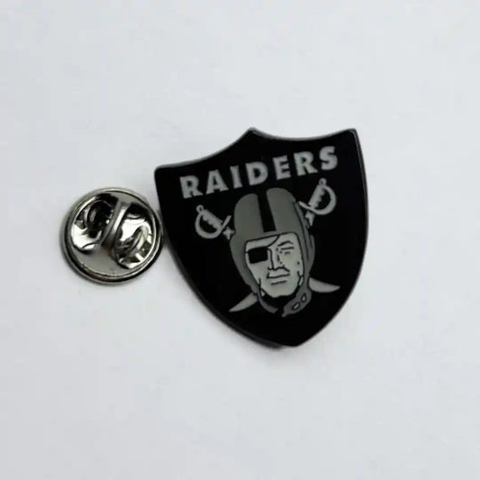 PIN LAS VEGAS RAIDERS NEGRO LOGO