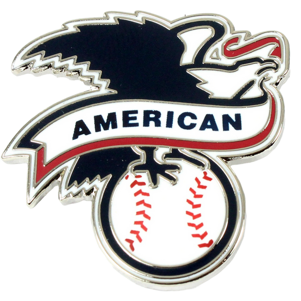 PIN LIGA AMERICANA AZUL LOGO - vista alternativa
