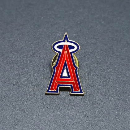 PIN LOS ANGELES ANGELS ROJO LOGO